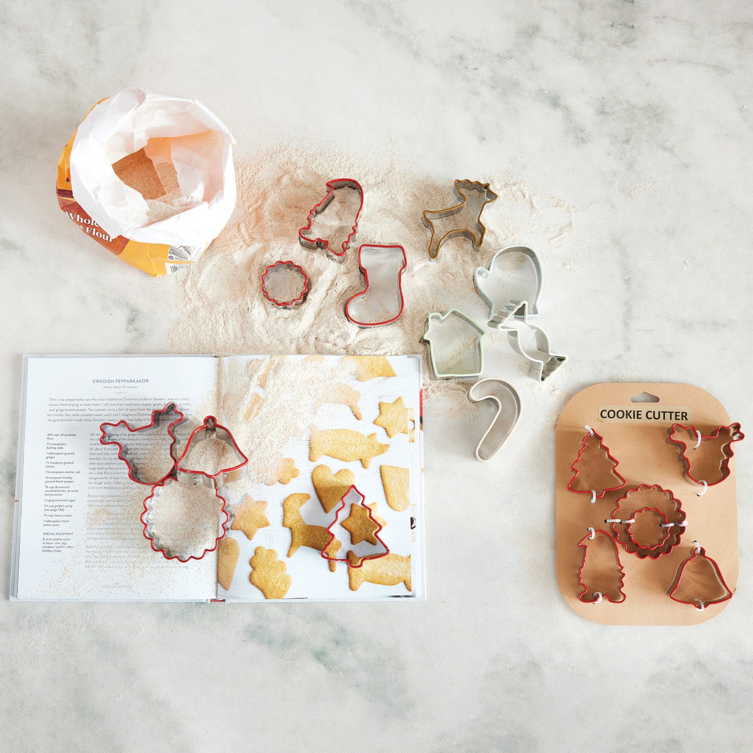 Stainless Steel Holiday Cookie Cutters