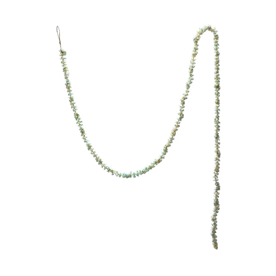 Garland with Iridescent Glitter