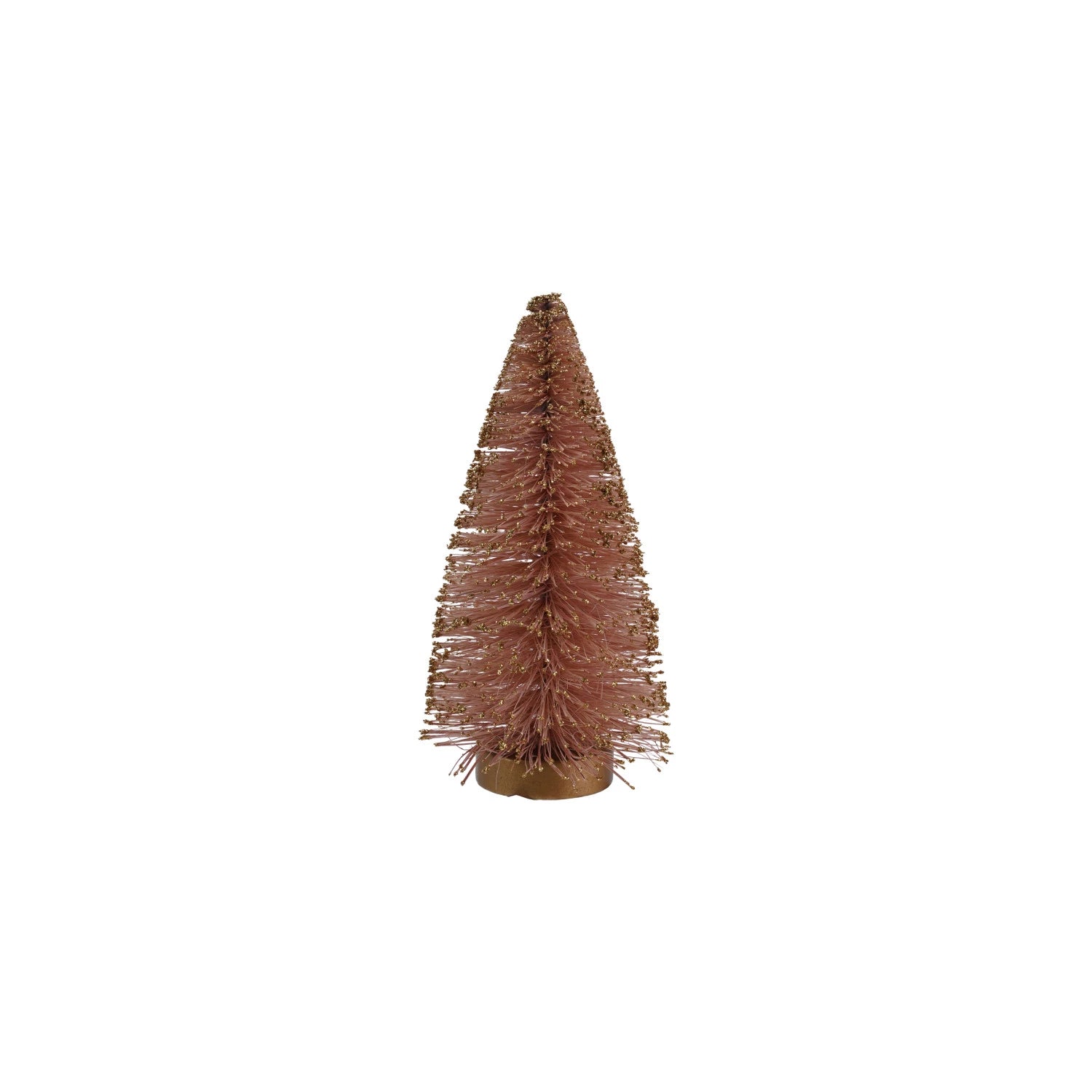 Glittered Bottle Brush Tree