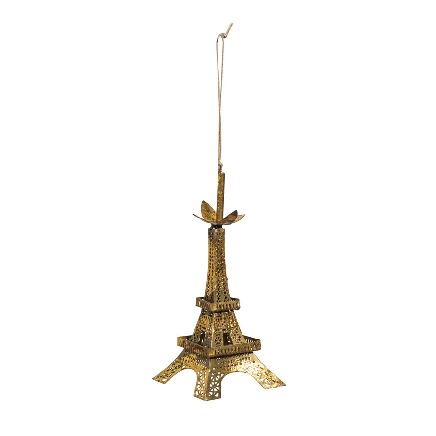 Metal Eiffel Tower Ornament