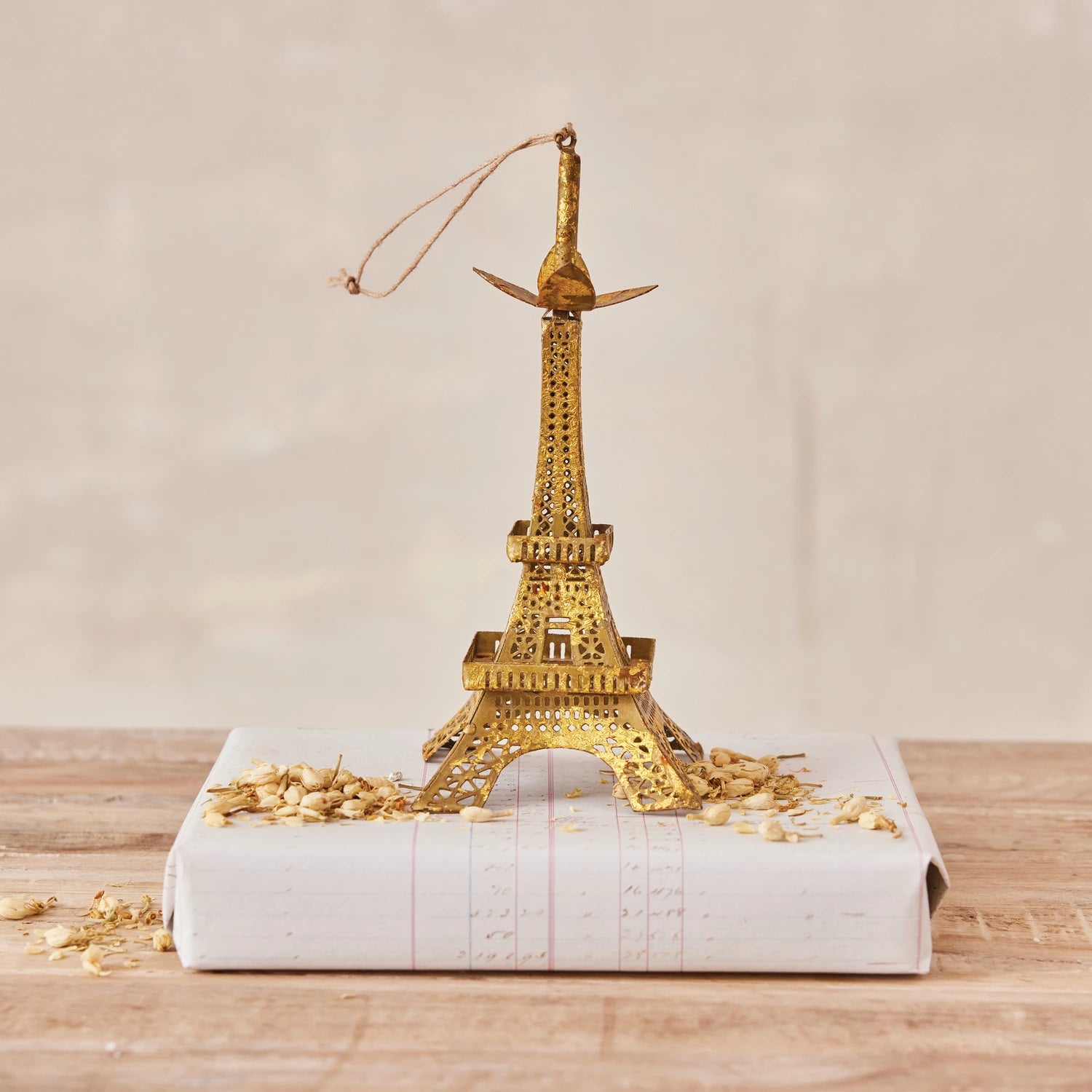 Metal Eiffel Tower Ornament