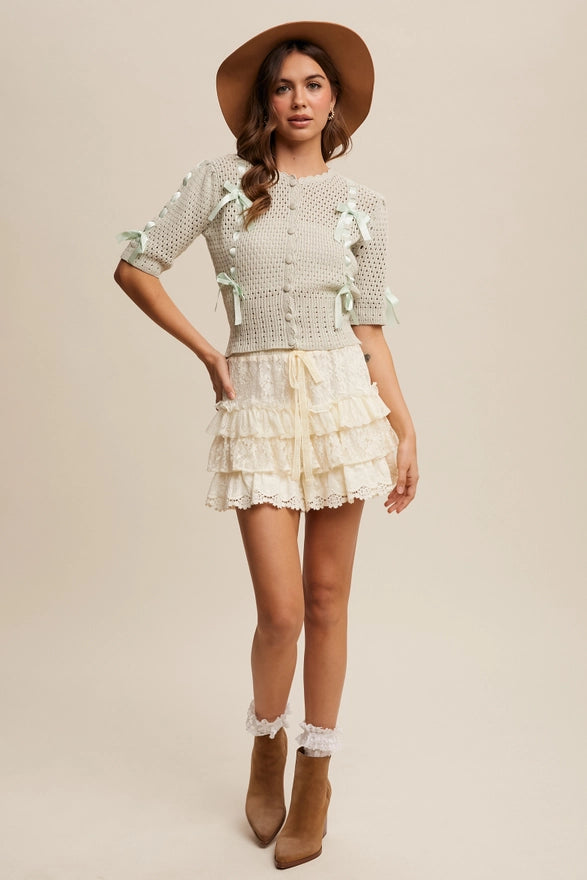The Viola Lace Short