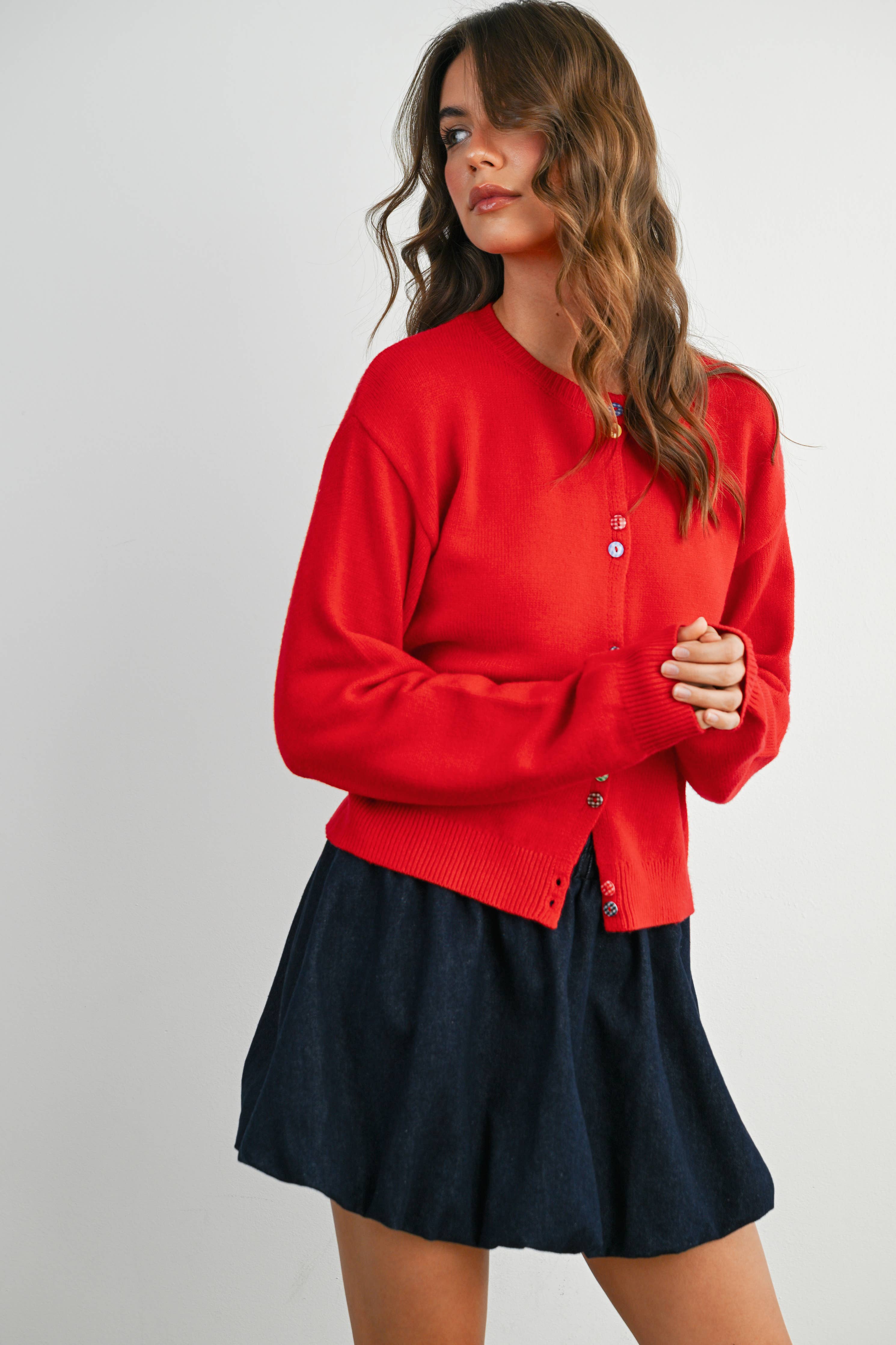 The Este Long Sleeve Cardigan