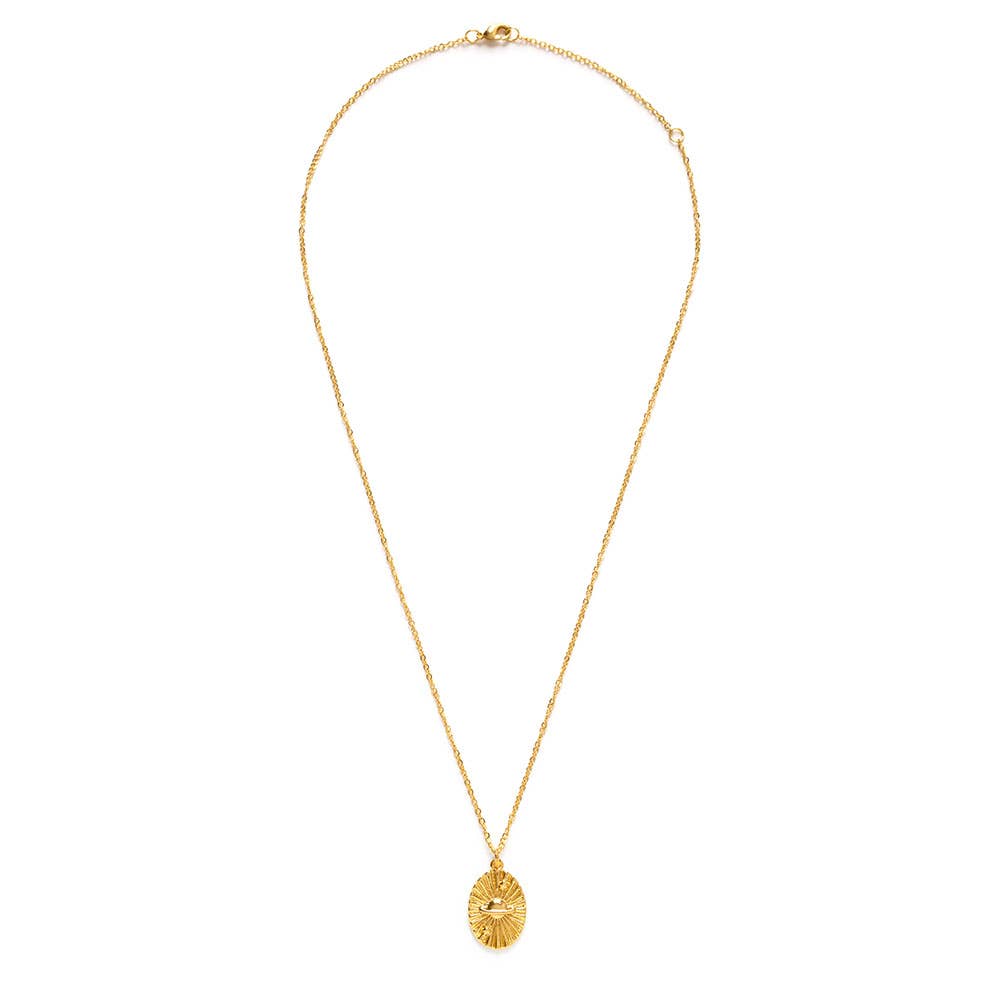 Saturn Charm Necklace