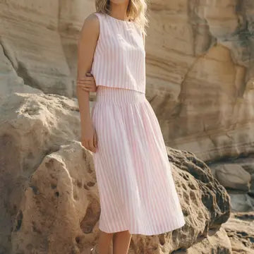 The Carolyn Striped Set