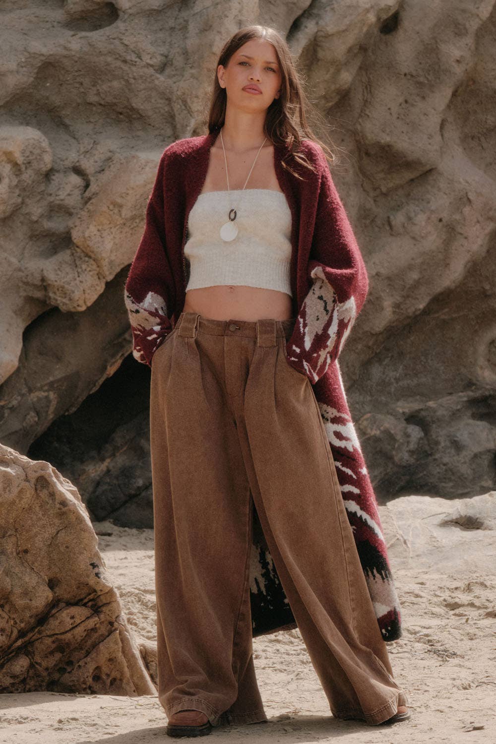 The Alden Wide Leg Pant