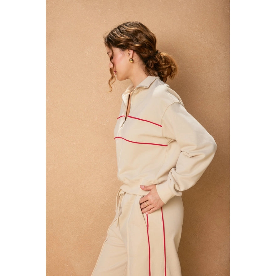The Natasha Half Zip