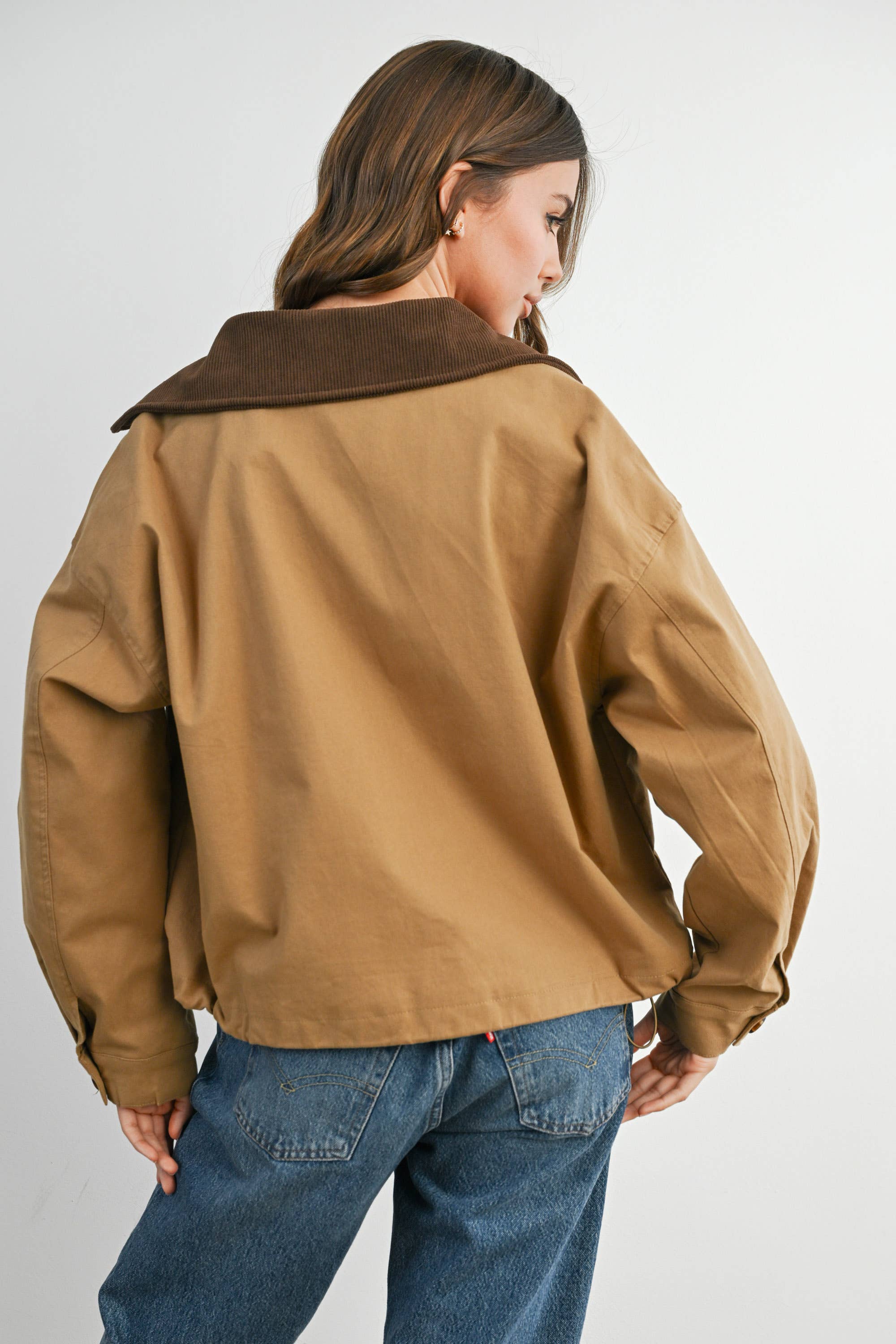 The Johnny Collared Zip-Up Jacket