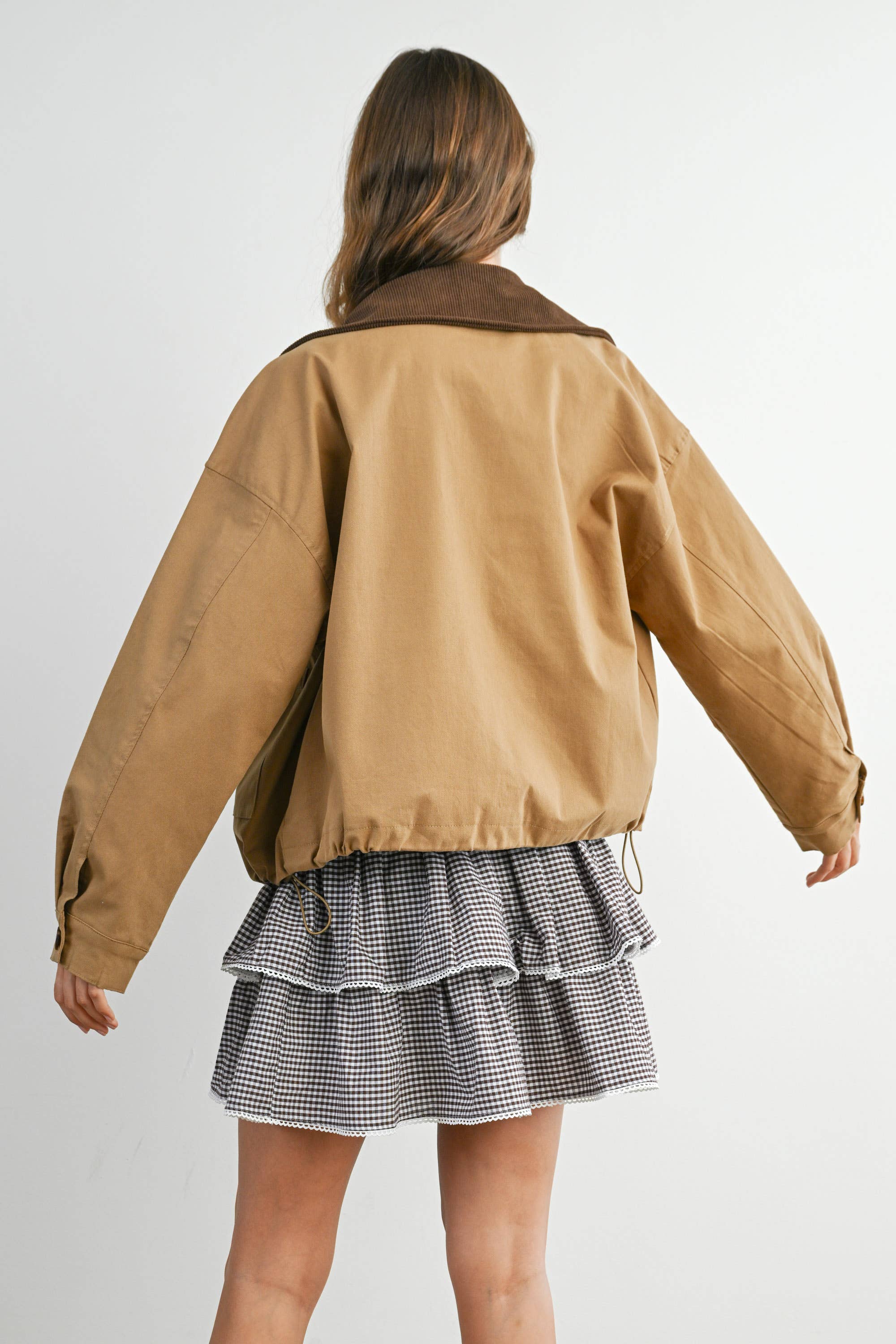 The Johnny Collared Zip-Up Jacket