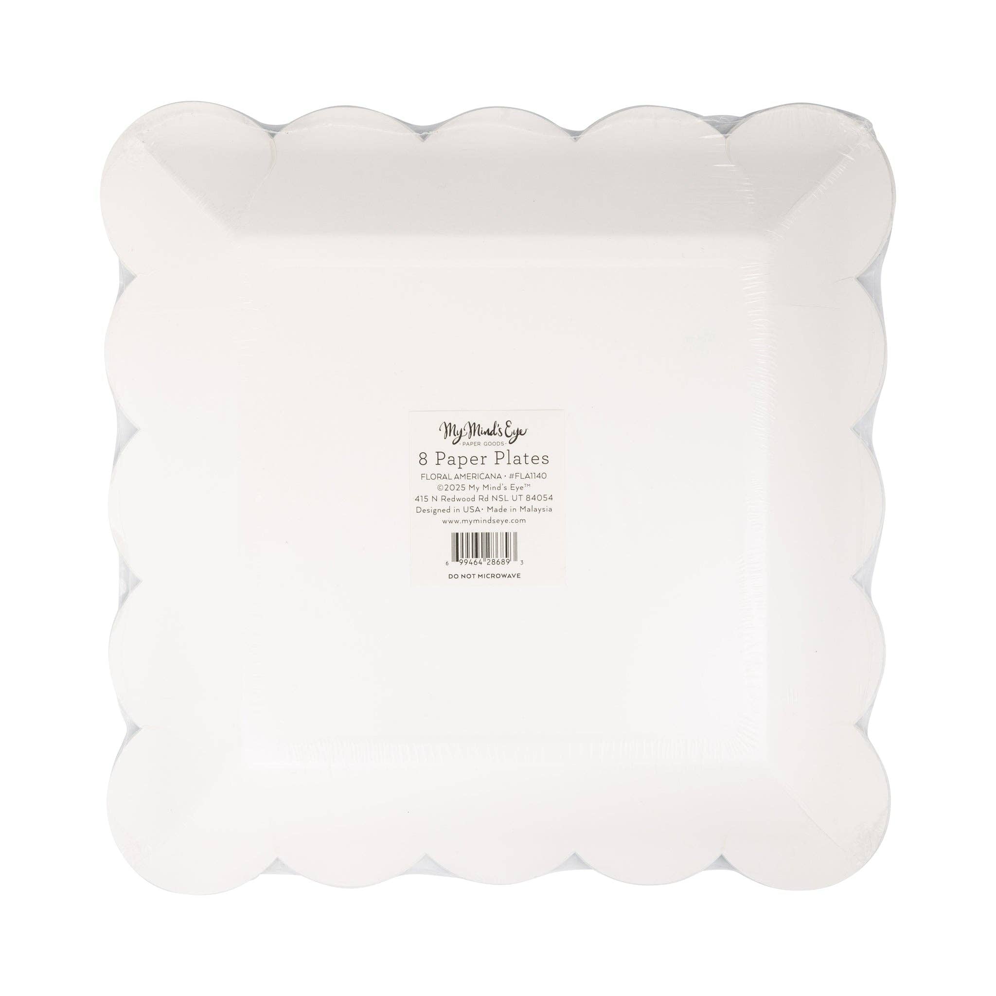 Floral Americana Plate