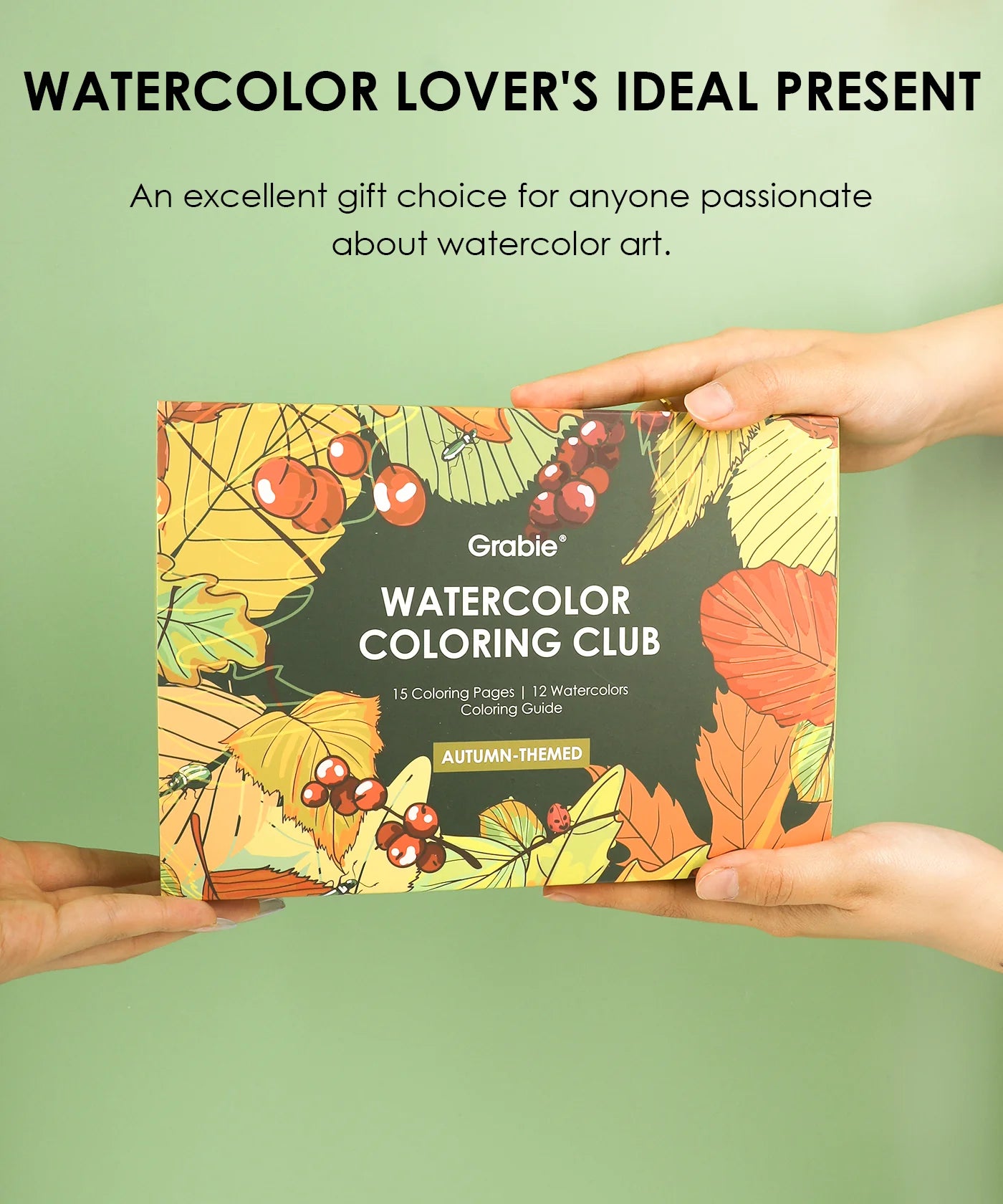 Themed Watercolor Coloring Club Box