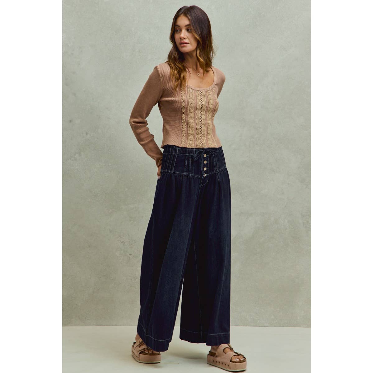 The Seneca Wide Leg Jean