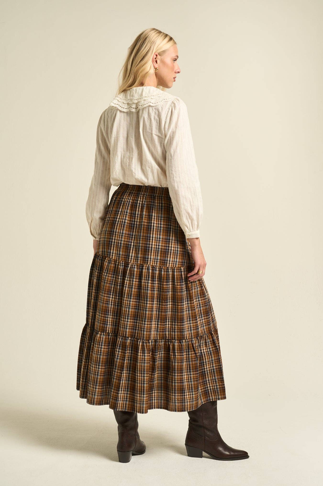 The Evie Blue Skirt