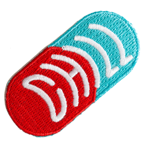 Iron on Patch: Chill Pill