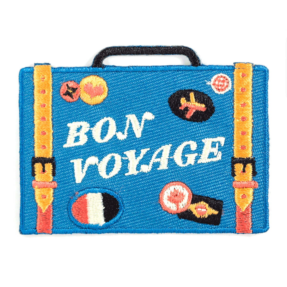 Iron on Patch: Bon Voyage