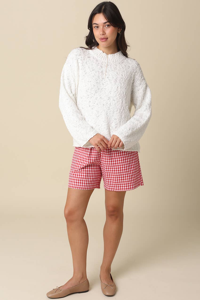 The Diya Gingham Short