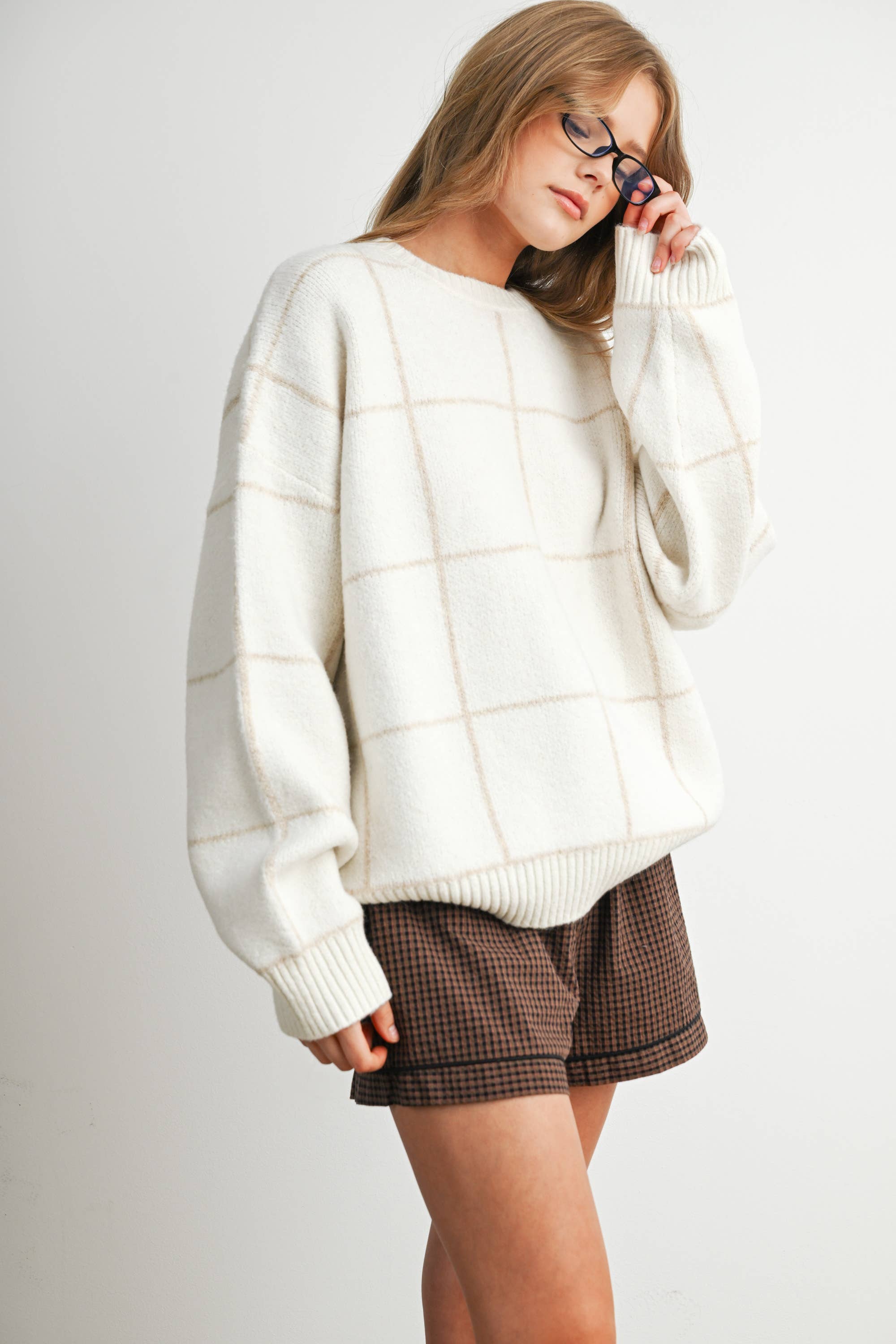 The Lasso Checkered Sweater