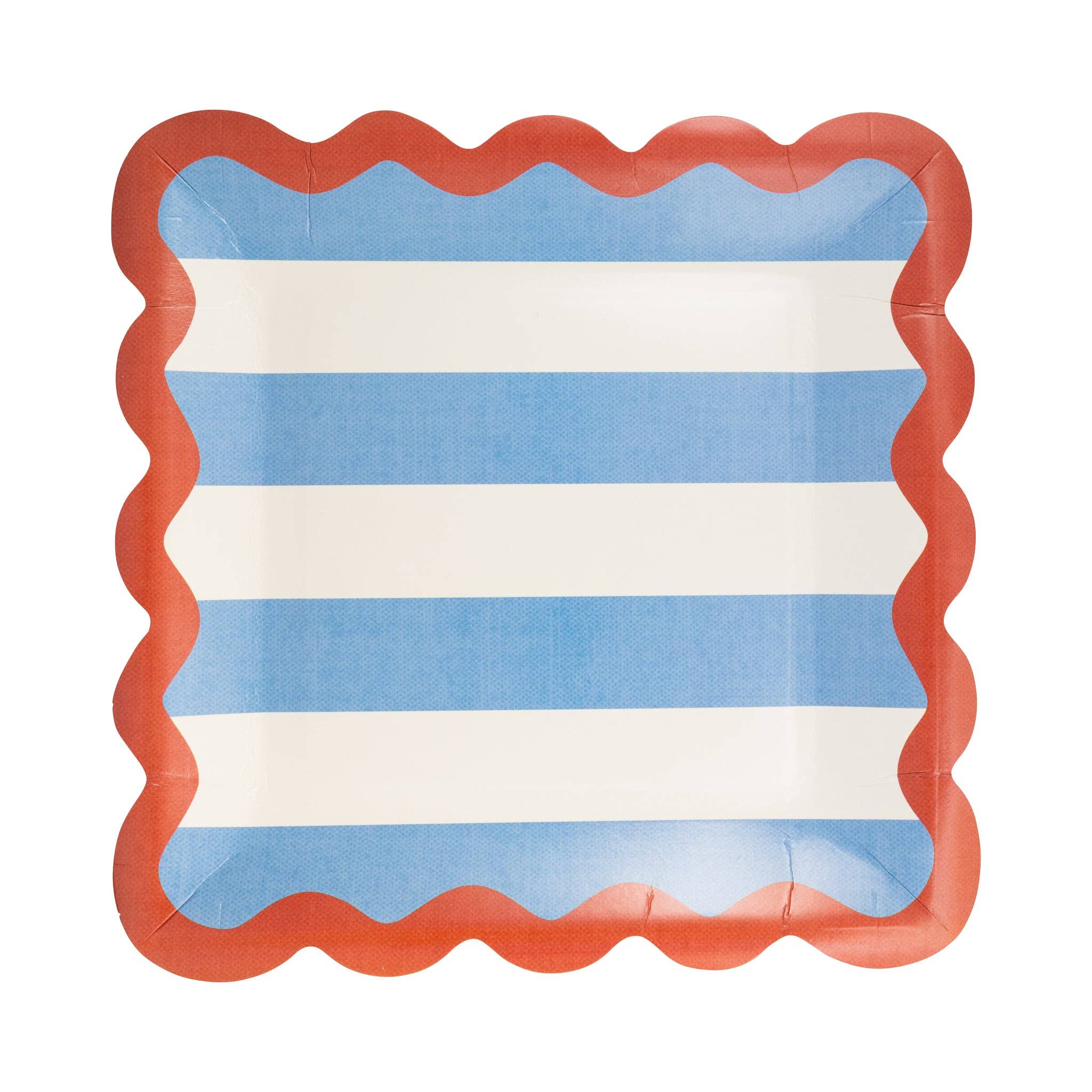 Hamptons Stripes Paper Plate