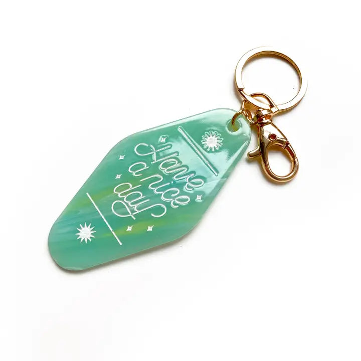 Zodiac Motel Key Chain