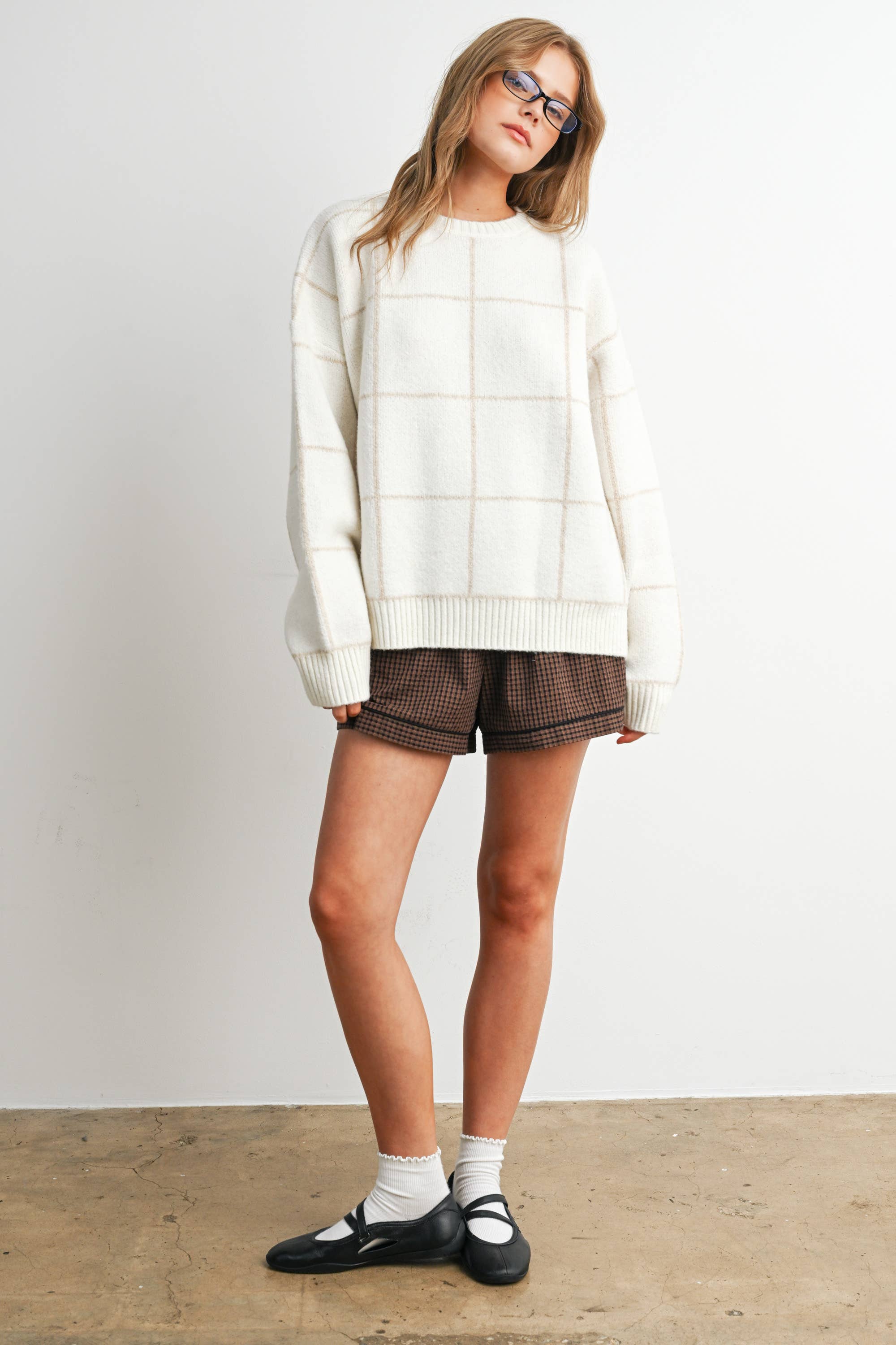 The Lasso Checkered Sweater