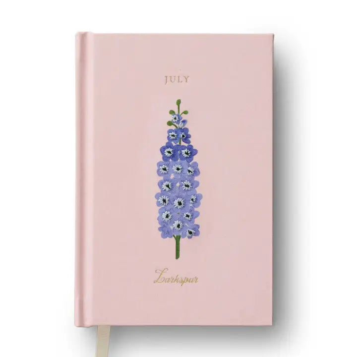Birth Month Mini Embroidered Journal