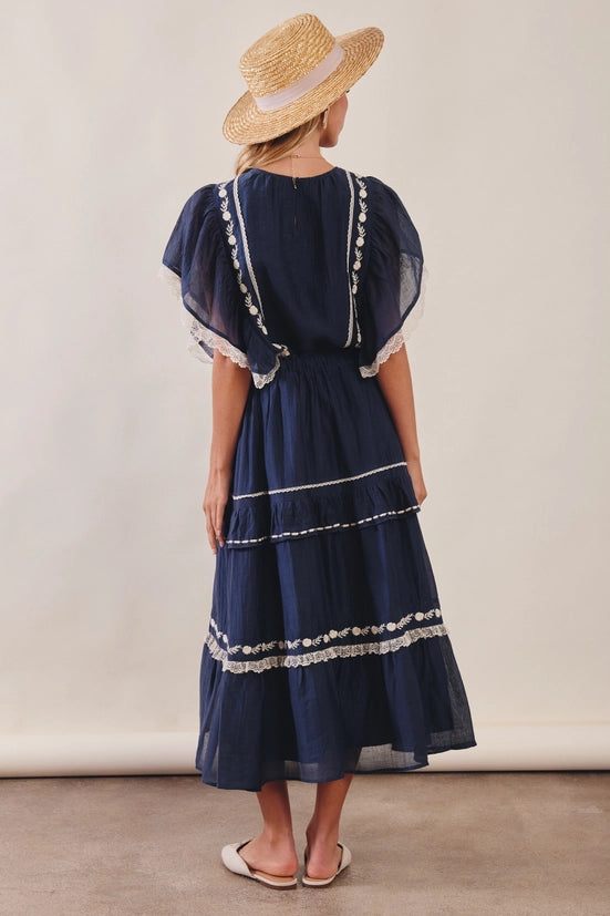 The Maya Tiered Maxi Skirt