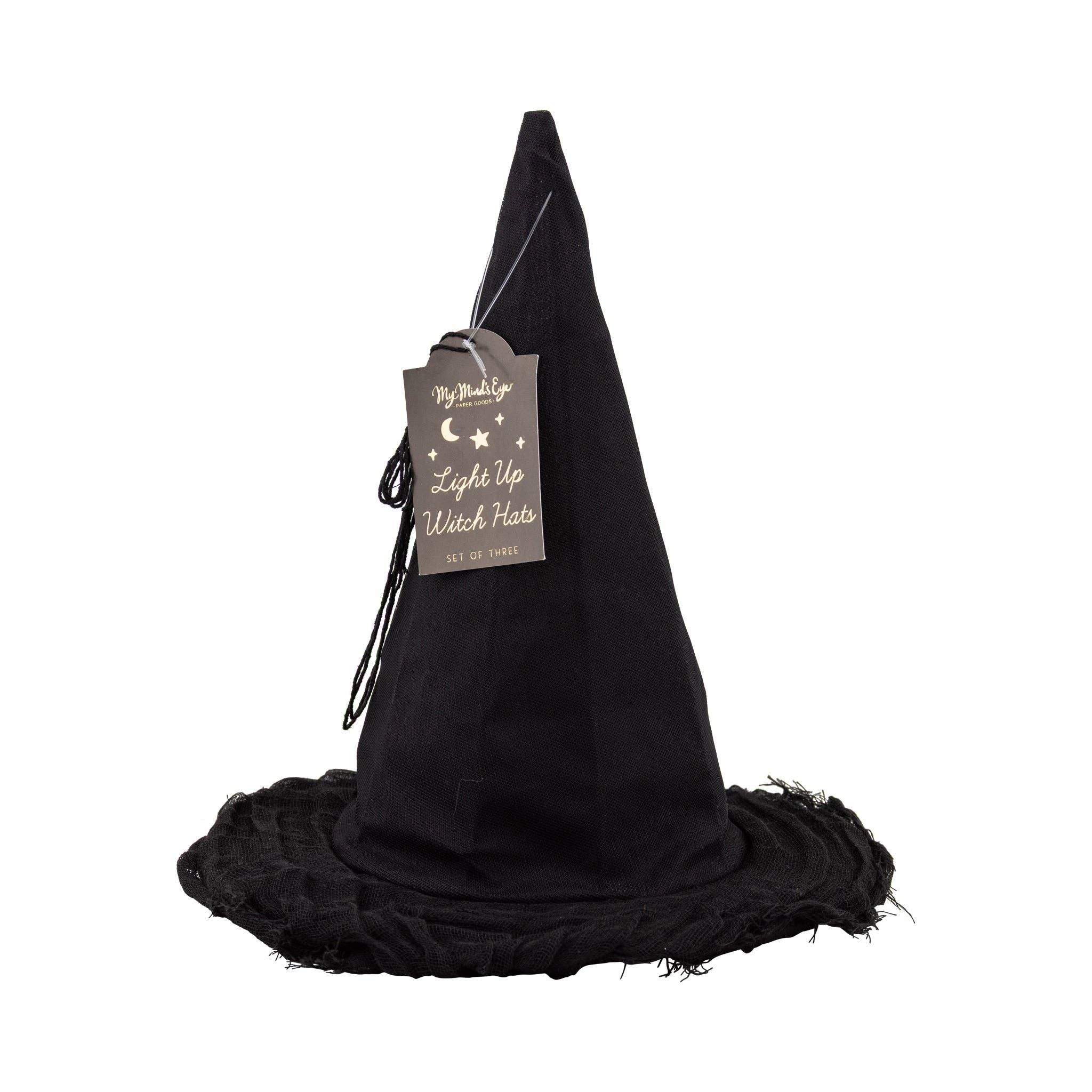 Light up Witch Hat Set