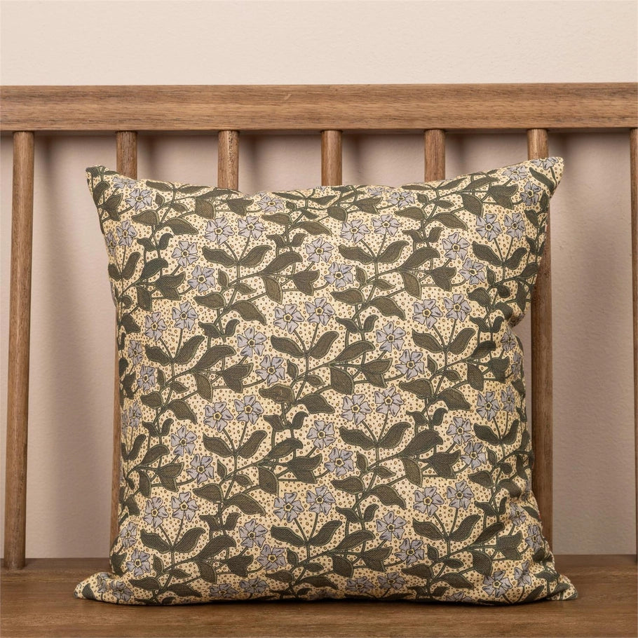 Reversible Pillow - Mini Peach Floral