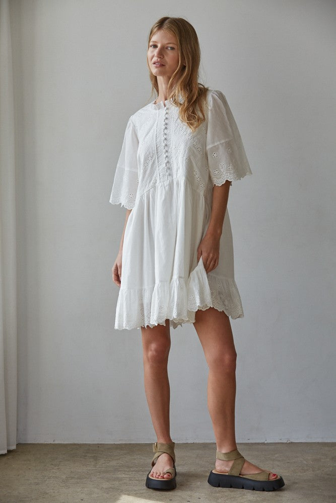 The Elizabeth Eyelet Dress