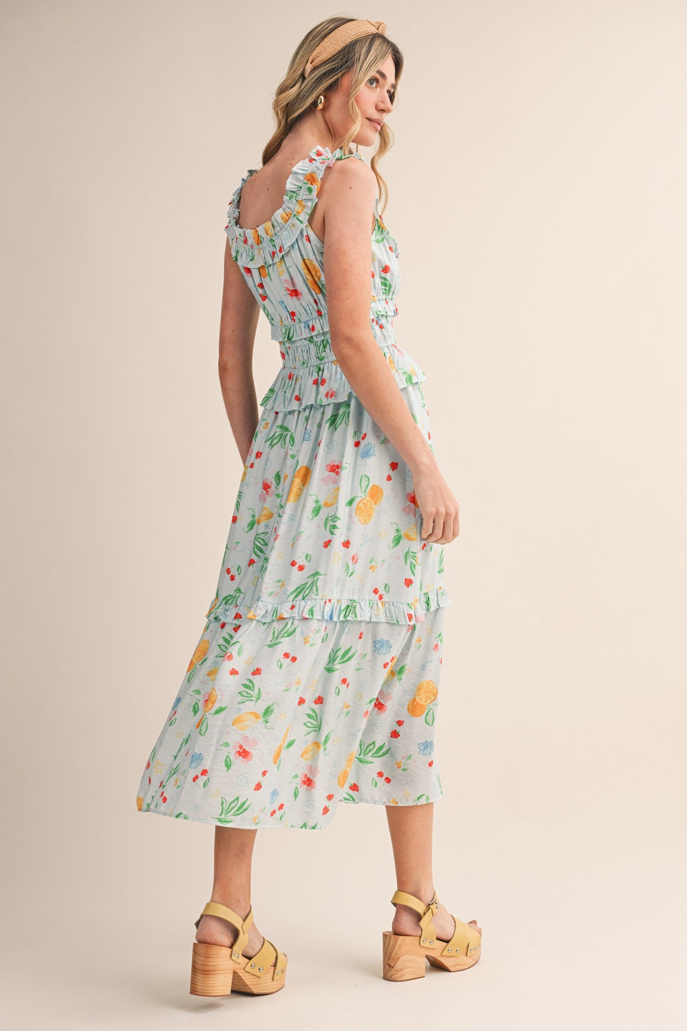 The Citrus Midi Dress