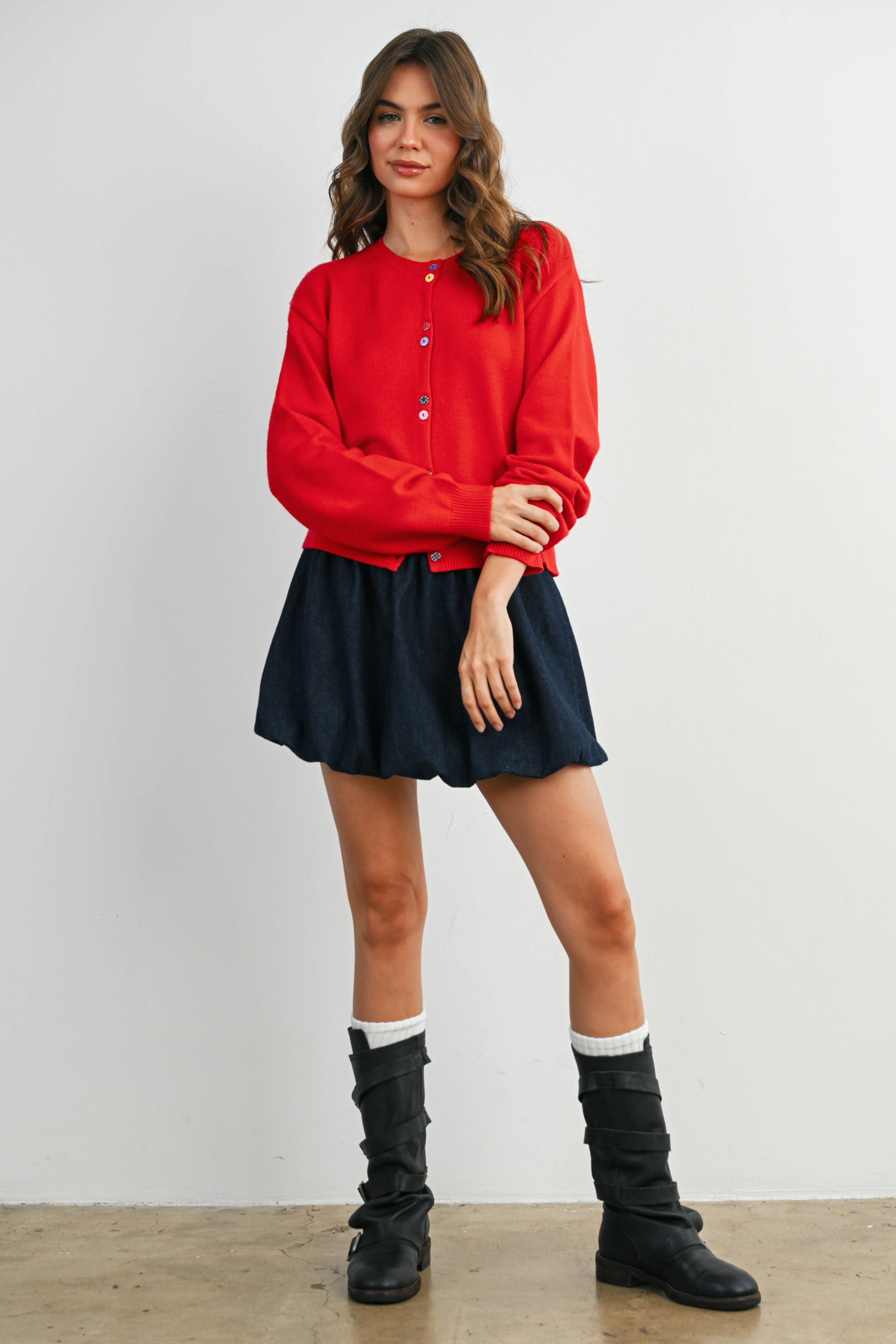 The Este Long Sleeve Cardigan