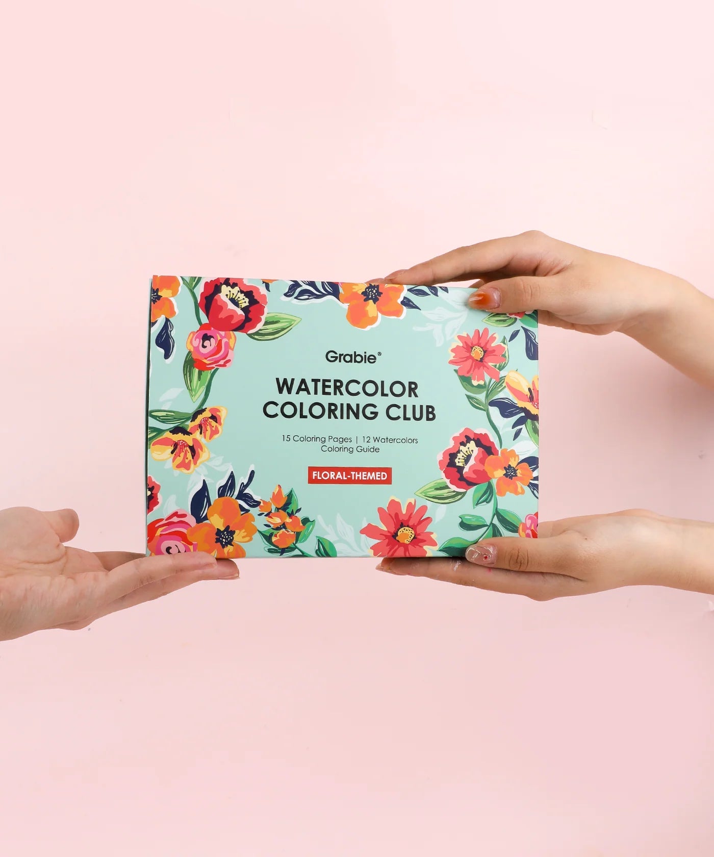 Themed Watercolor Coloring Club Box