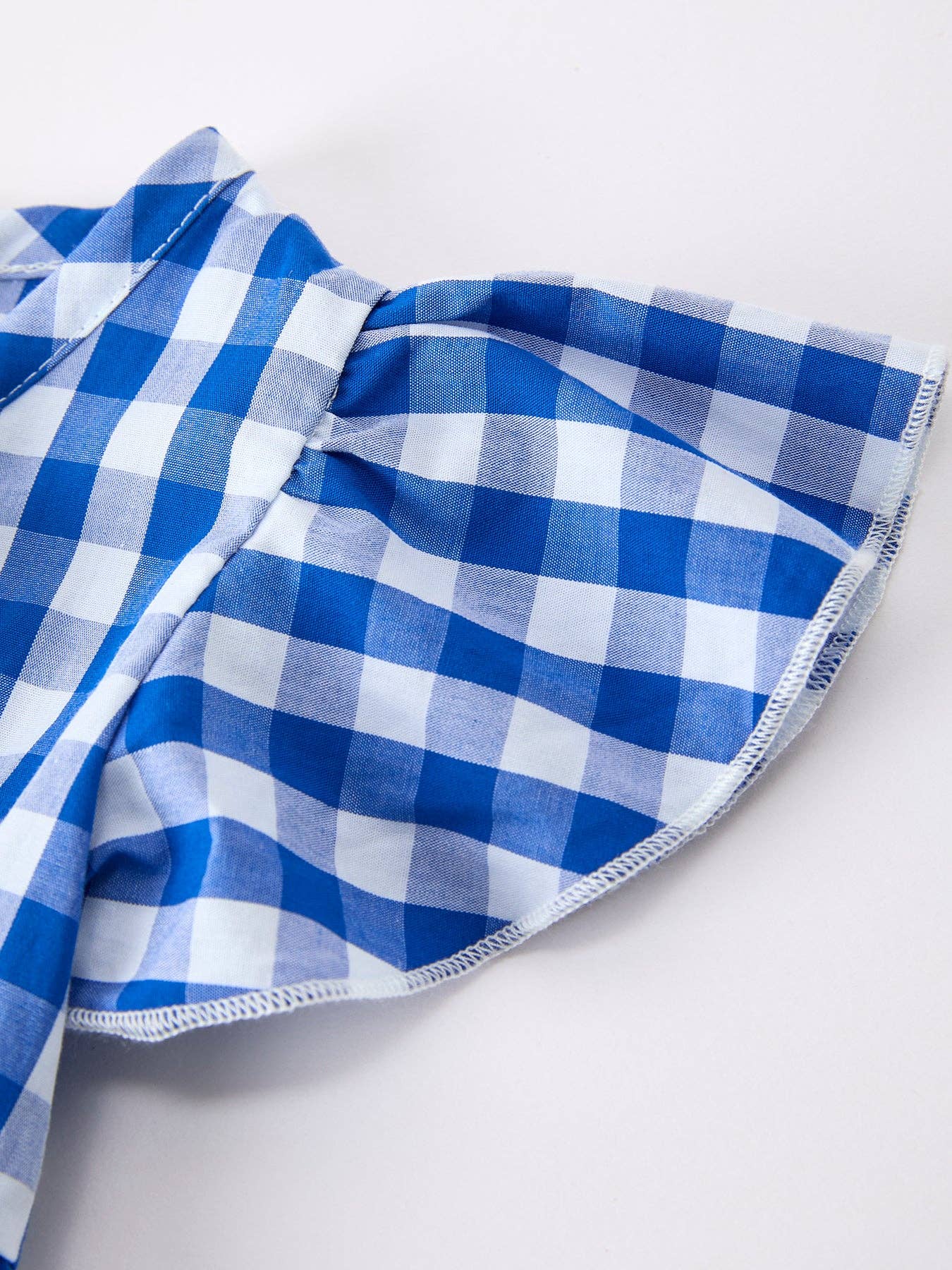 Plaid Bow Romper