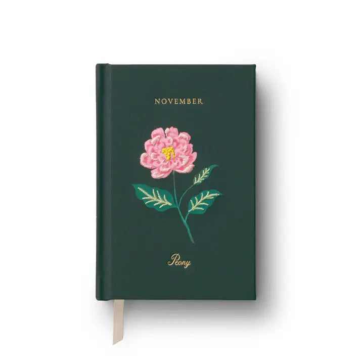 Birth Month Mini Embroidered Journal