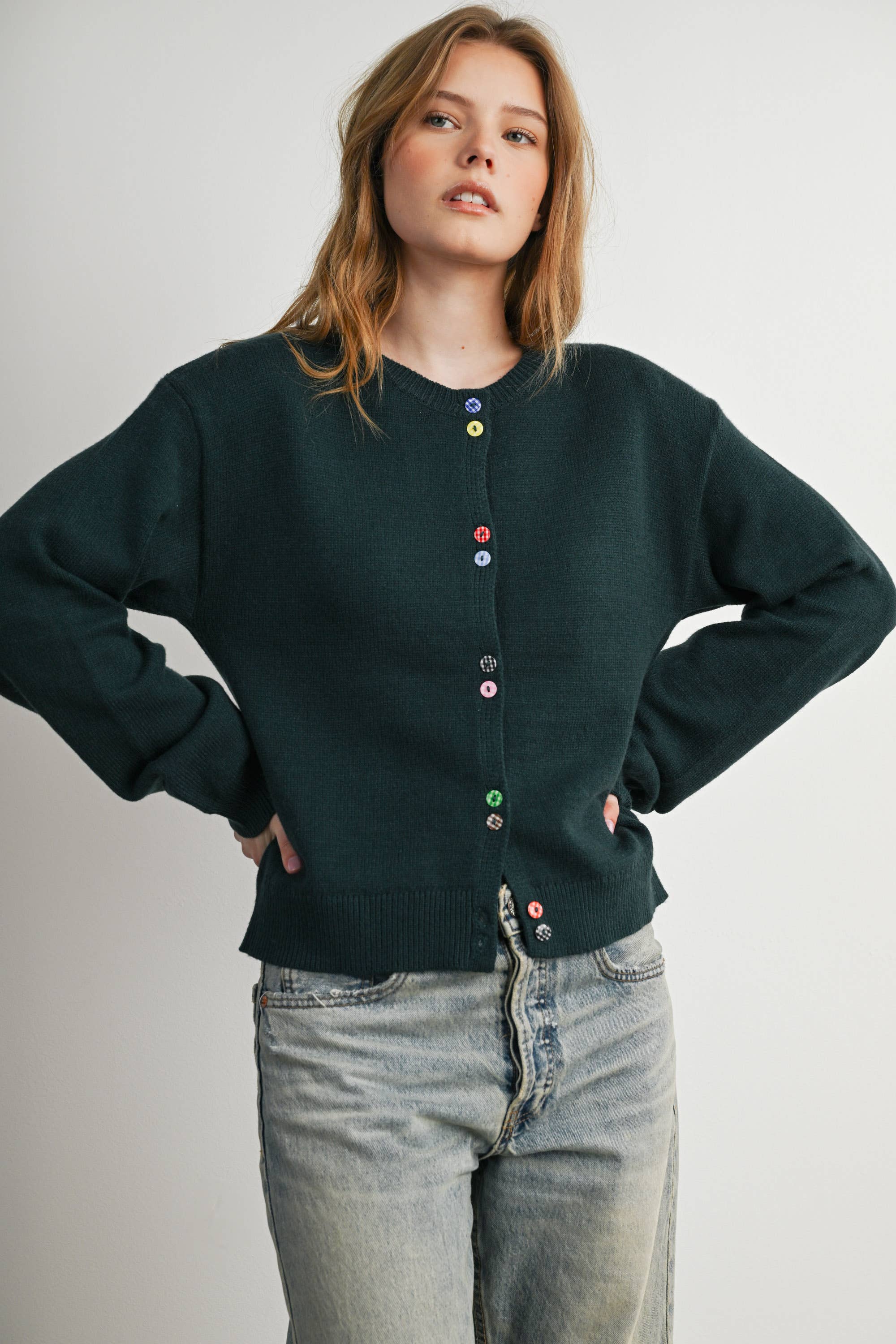 The Este Long Sleeve Cardigan