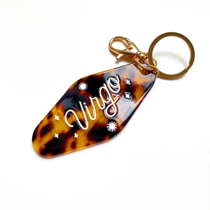 Zodiac Motel Key Chain