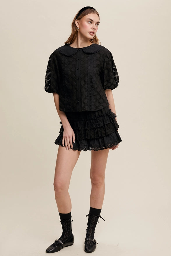 The Viola Lace Short