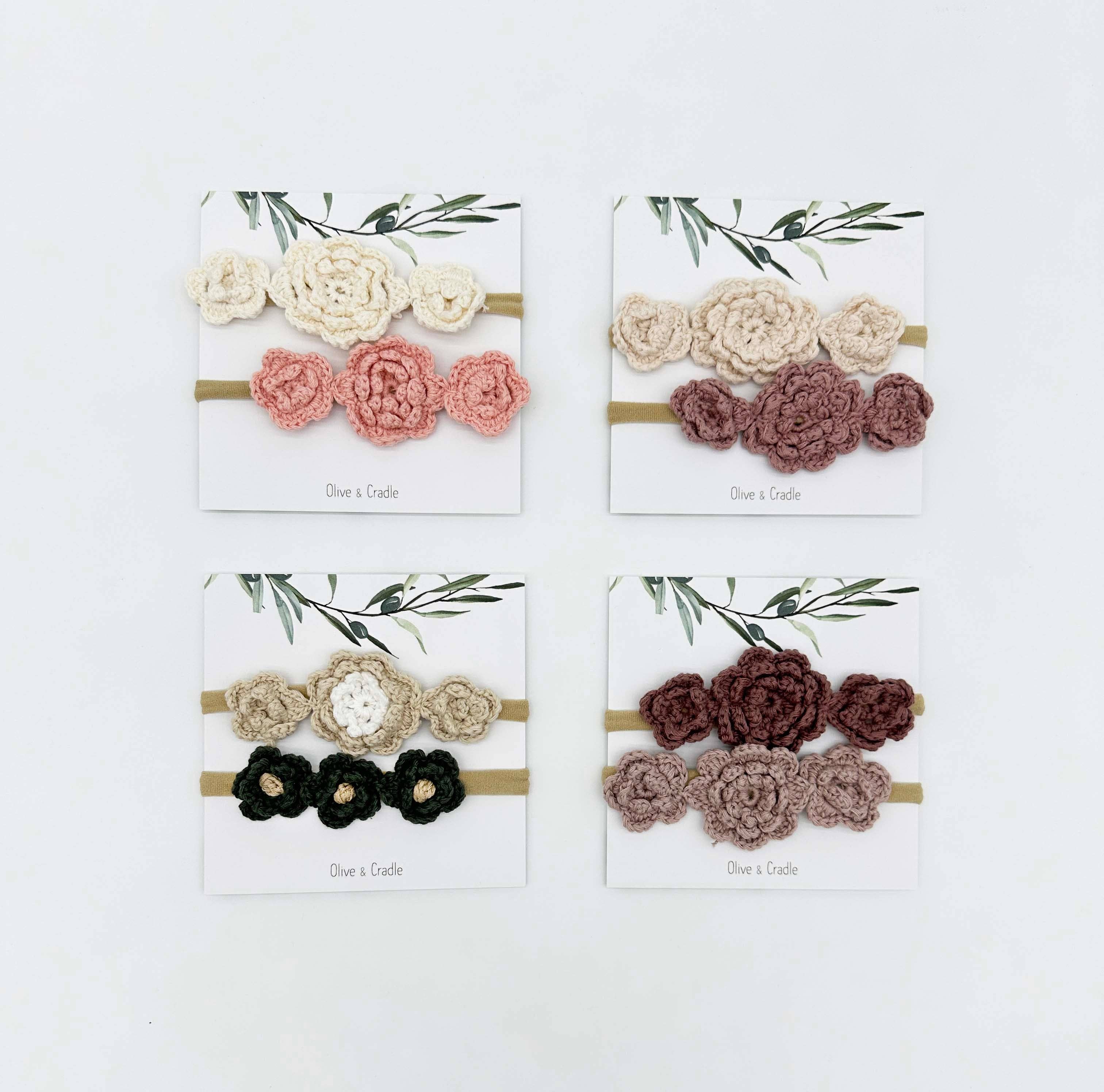 The Crochet Flower Headband