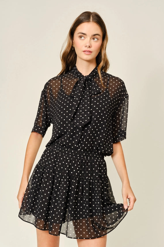 The Regina Dot Skort