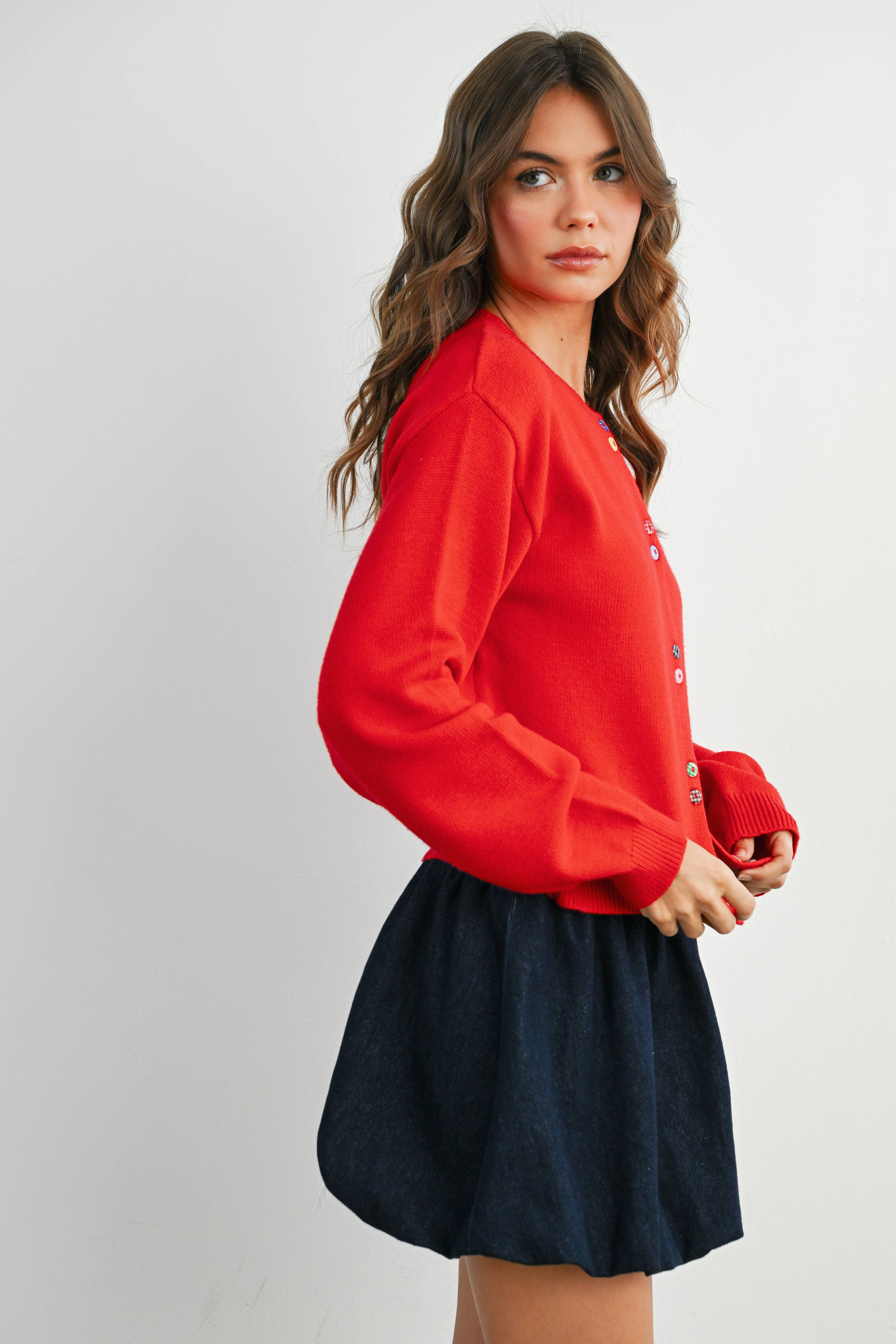 The Este Long Sleeve Cardigan