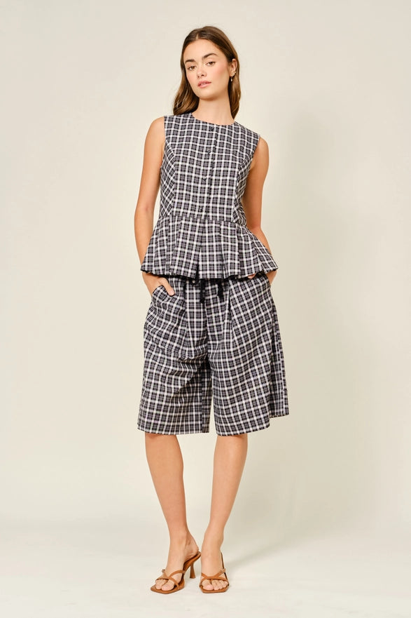 The Cyndi Button Down Tank