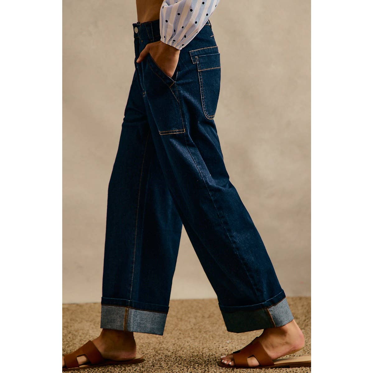 The Tessa Barrel Jean