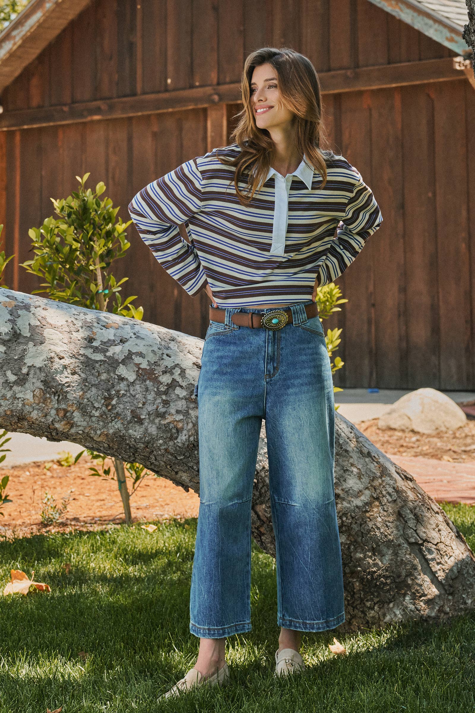 The Marilynn Wide Leg Jean