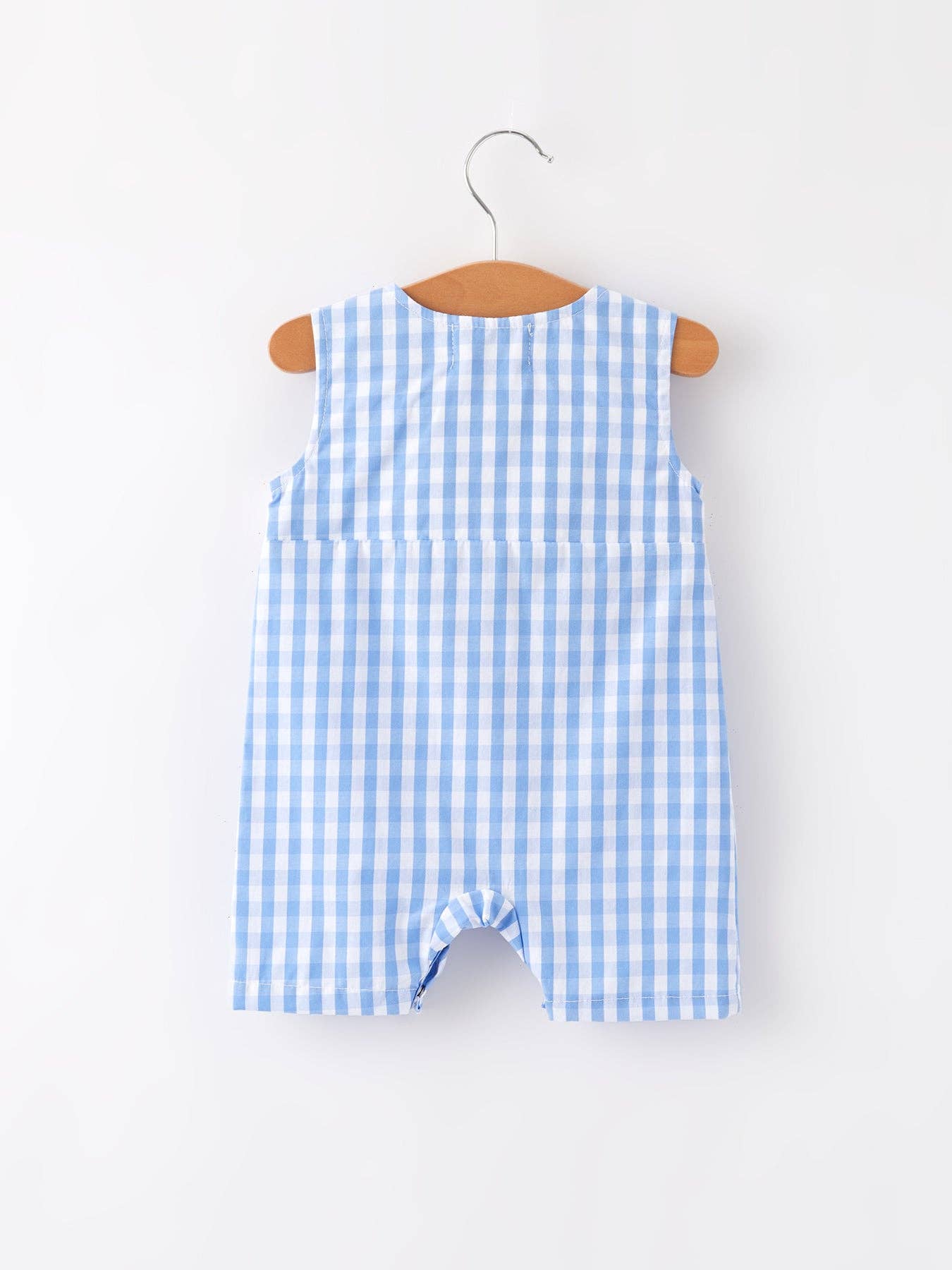 Boys Embroidered Flag Romper