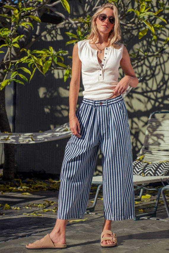 The Polly Striped Pant