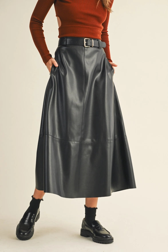 The Reanna Tea Length Skirt
