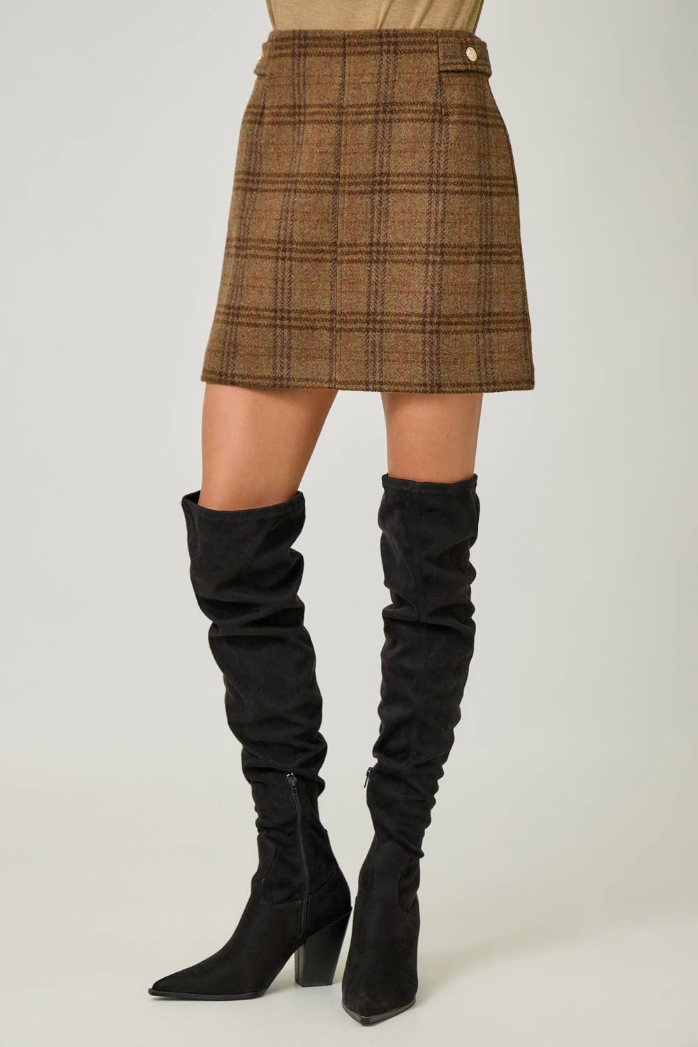 The Cher Plaid Skirt