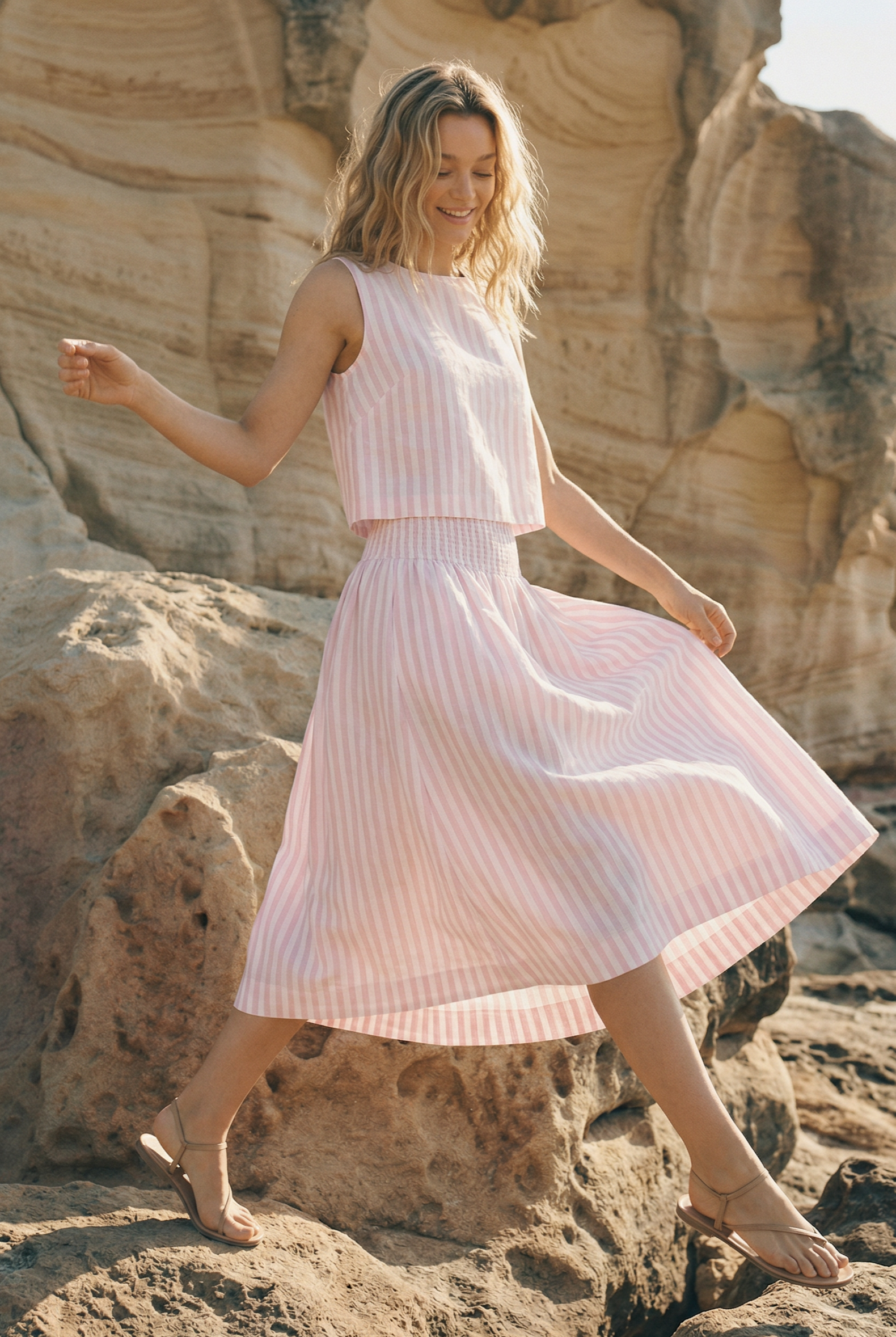 The Carolyn Striped Set