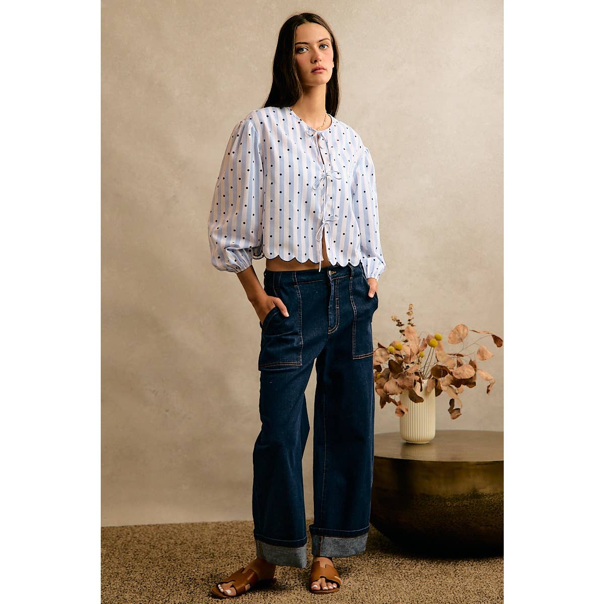 The Tessa Barrel Jean