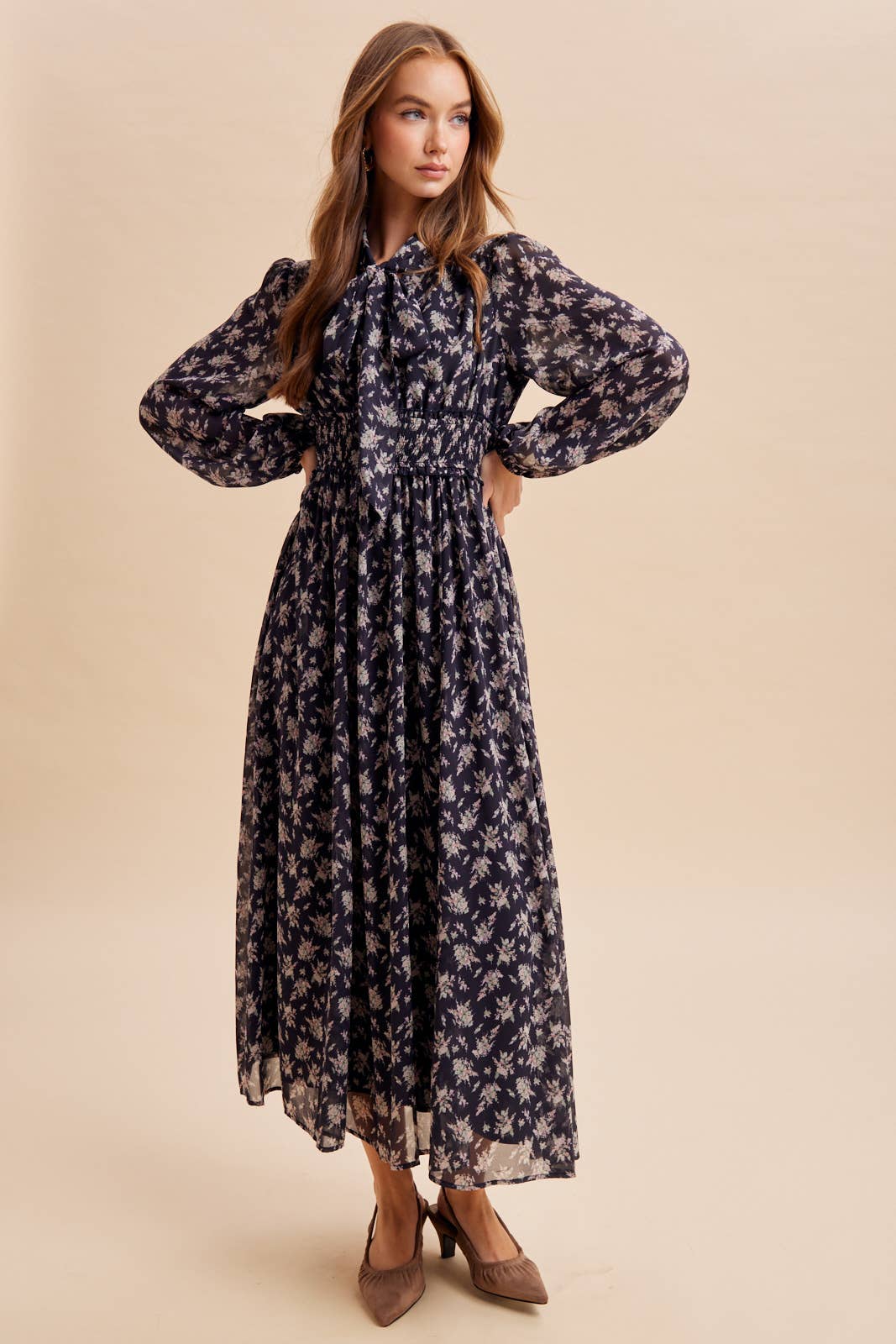 The Sandra Floral Dress